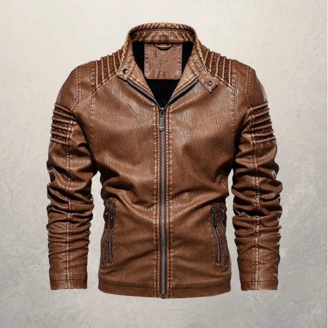 Men's leather clothing