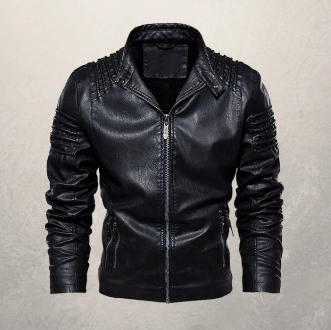 Men's leather clothing