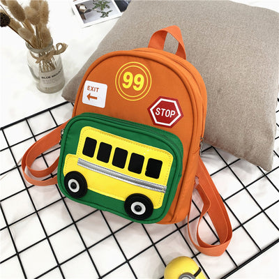 Heopono Durable Nice Little Children School Book Bag Small Boys Girls Cartoon Cute Mini Funny Back to School Backpack for Kids