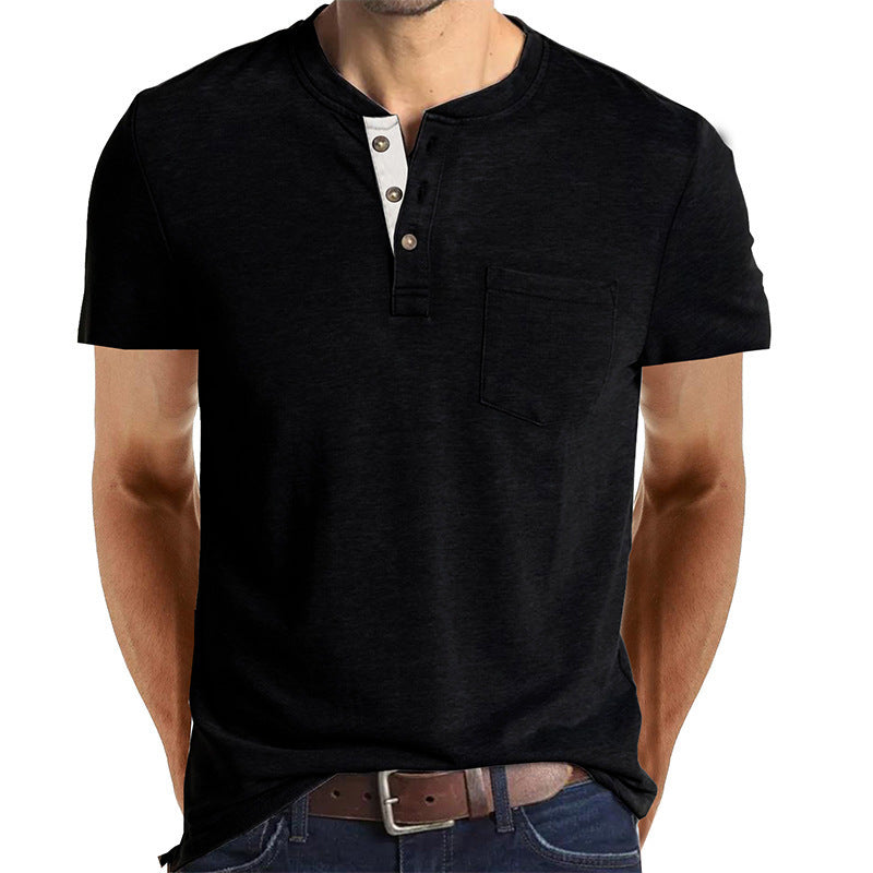 Men's Short Sleeve T-shirt Half Sleeve PoIo Shirt