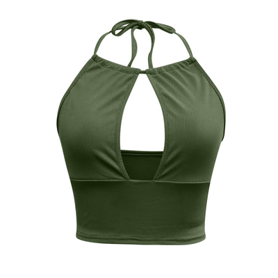 Camisole Halter Vest Women Summer Sexy Hollow Tops